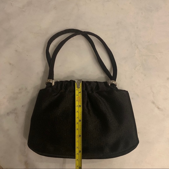 Trendy Black Evening Mini bag. - Picture 6 of 9